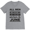 all men are created equal june V-Neck Tee