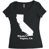 Whale's Vagina CA Women's Triblend Scoop T-shirt