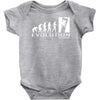 climbing ape to evolution climb indoor outdoor Baby Onesie