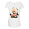 khabib Maternity Scoop Neck T-shirt