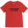 i've been creating a tiny human V-Neck Tee