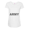 army   classic Maternity Scoop Neck T-shirt