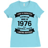 Premium Vintage 1976 Ladies Fitted T-Shirt
