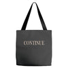 continue Tote Bags