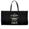 legendary riders are born in 1957 Weekender Totes