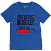 new installing muscle V-Neck Tee