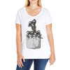pocket koala bears Ladies Curvy T-Shirt