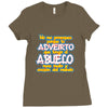 no me provoques porque Ladies Fitted T-Shirt