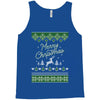 merry christmas ugly christmas sweater Tank Top