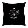 bohemian dark side Throw Pillow