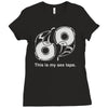 my sex tape Ladies Fitted T-Shirt
