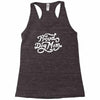 proud dog mom Racerback Tank