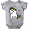 DABBİNG LEPRECHAUN UNİCORN Baby Onesie