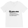 glam ma V-Neck Tee