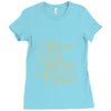 slow and steady Ladies Fitted T-Shirt
