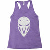 minimalist reaper mask Racerback Tank