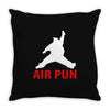 air pun big pun logo Throw Pillow