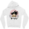 saiyan ramen Zipper Hoodie