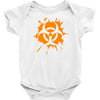 biohazard splat Baby Onesie