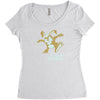 killer bunnies Women's Triblend Scoop T-shirt