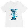 water storm V-Neck Tee