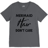 mermaid hair don't care V-Neck Tee