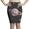 Cute Cosmos Pencil Skirts
