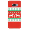 reindeer christmas ugly sweater Samsung Galaxy S8 Plus