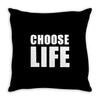 choose life wham retro 80s Throw Pillow