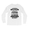 Super Cool Stepdad Of A Freaking Awesome Grandson Long Sleeve Shirts