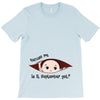 September Peeking Out Baby Boy T-Shirt
