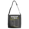 August Girl Facts Virgo Adjustable Strap Totes
