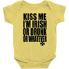 kiss me i'm irish or drunk or whatever t shirt st patricks day funny t Baby Onesie