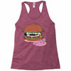 monster burger Racerback Tank