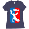 national breakdancing association breakdance Ladies Fitted T-Shirt