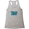 team jess Racerback Tank