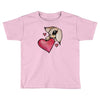 bunny rabbit love Toddler T-shirt