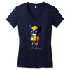 i don't do mornings Women's V-Neck T-Shirt