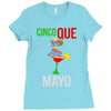 cinco que mayo Ladies Fitted T-Shirt