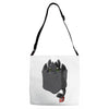 pocket toothless Adjustable Strap Totes