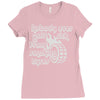 nobody ever got sick from smoking tyres Ladies Fitted T-Shirt