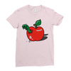 apple burster Ladies Fitted T-Shirt