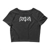 japanese batman logo fan inspired Crop Top