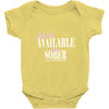 also available in sober t shirt Baby Onesie
