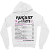 August Girl Facts Leo Zipper Hoodie