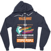 walk away i have anger issues Zipper Hoodie