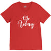 go away V-Neck Tee