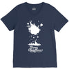 christmas icons with snow V-Neck Tee