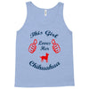 this girl love her chihuahua Tank Top