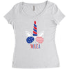 4th of July Women's Triblend Scoop T-shirt